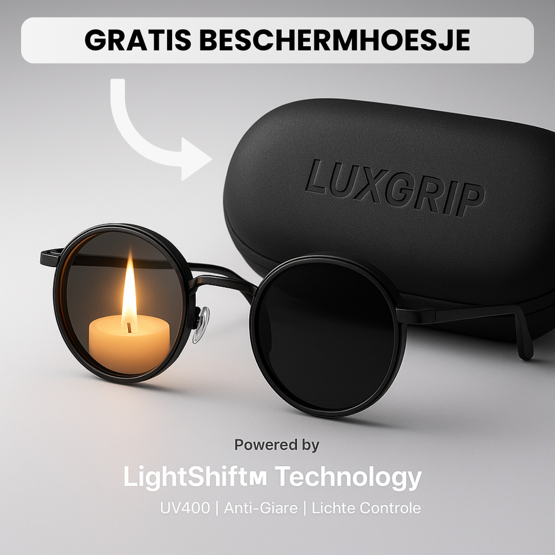 LUXGRIP | Jij kiest hoe donker je bril is