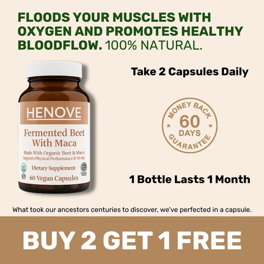 HENOVE Fermented Beet With Maca