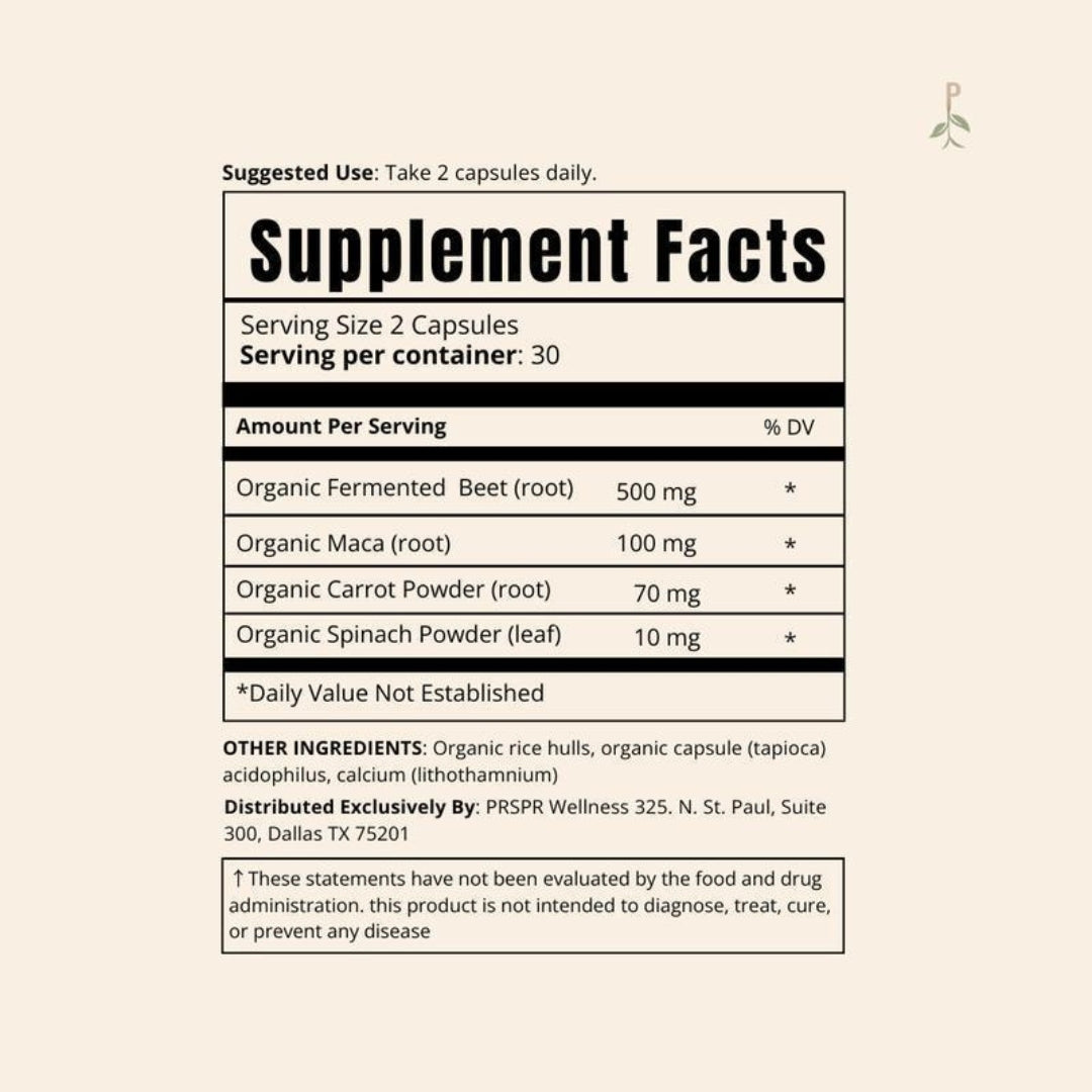 HENOVE Fermented Beet With Maca